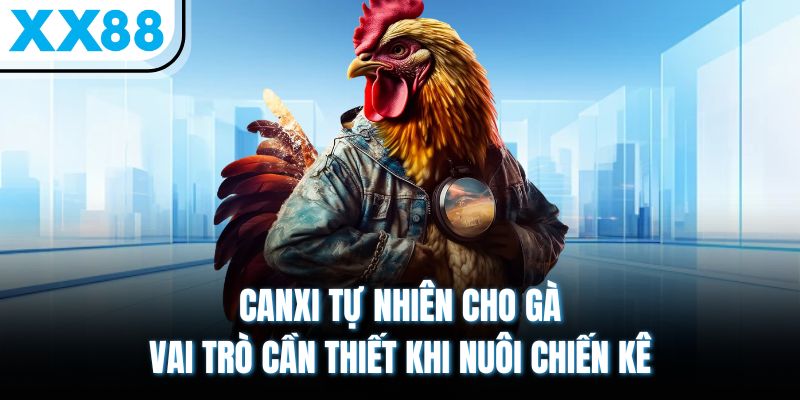 Canxi Tự Nhiên Cho Gà & TOP 5+ Nguồn Bổ Sung Tốt Nhất 2025 1 Canxi tự nhiên cho gà & vai trò cần thiết khi nuôi chiến kê