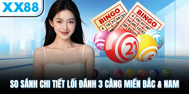 Xỉu Chủ Là Gì? Cách Soi Cầu 3 Càng Tỷ Lệ 1 Ăn 950 Cực Cao 3 So sánh chi tiết lối đánh 3 càng miền Bắc & Nam